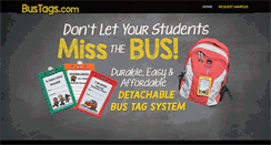 Desktop Screenshot of bustags.com